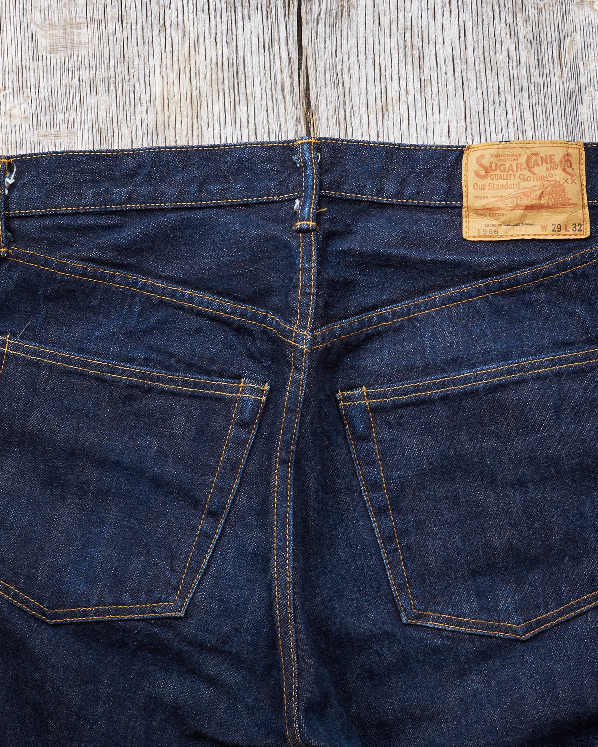 Second Hand Sugar Cane & Co. 1966 Model 14oz Denim W29