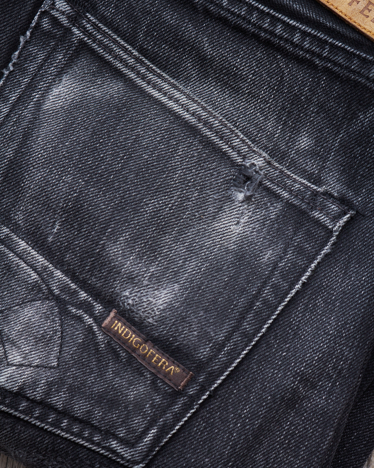 Second hand Indigofera Hawk Jeans Gunpowder Black W29