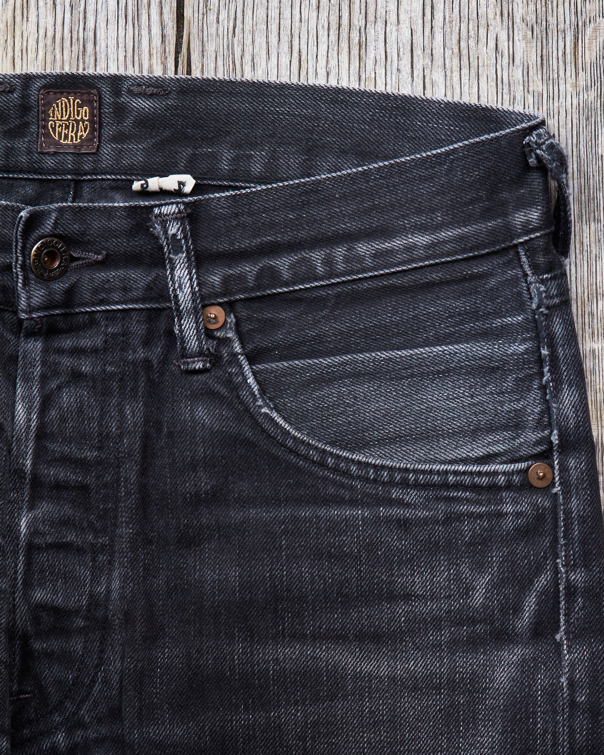 Second hand Indigofera Hawk Jeans Gunpowder Black W29