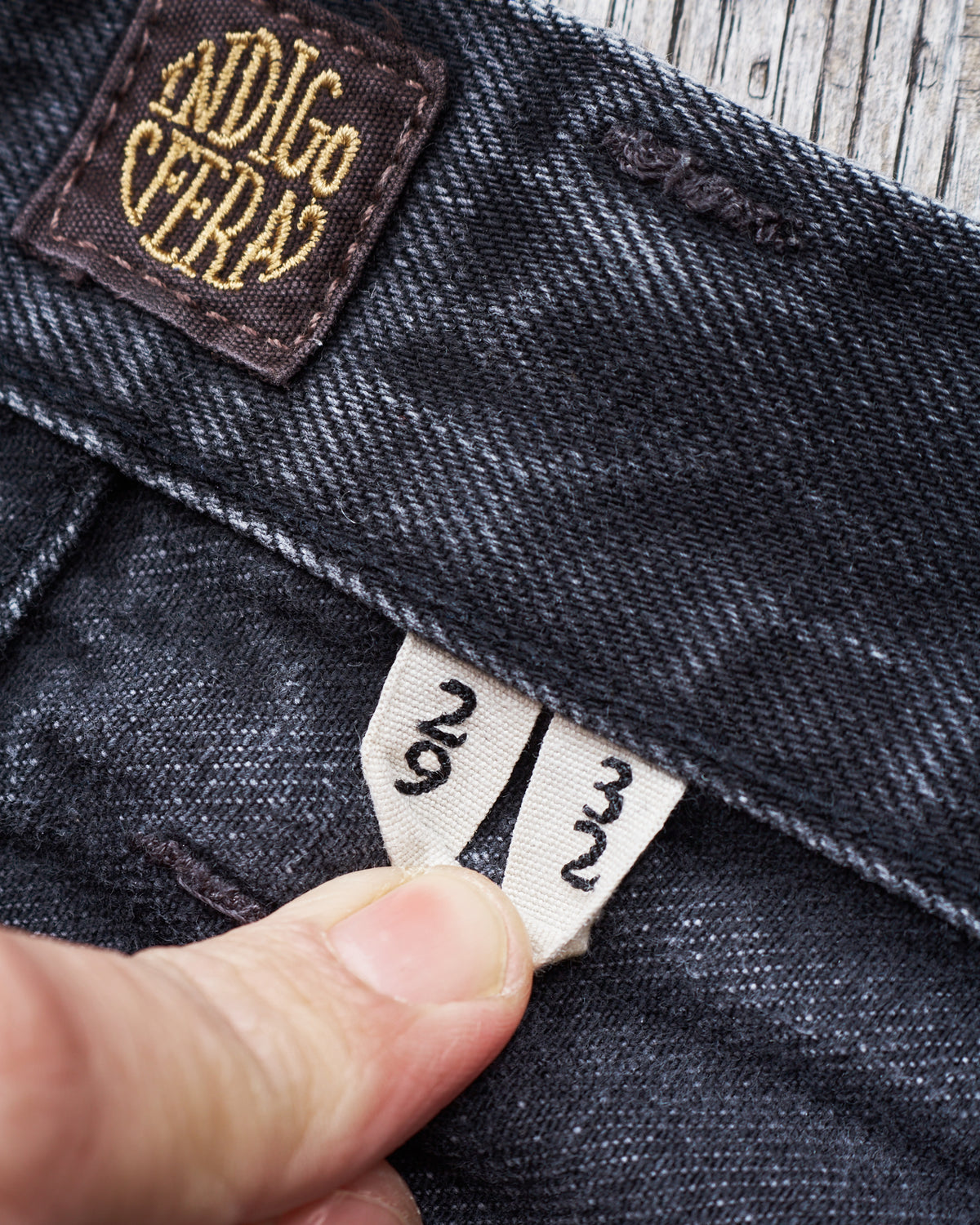Second hand Indigofera Hawk Jeans Gunpowder Black W29