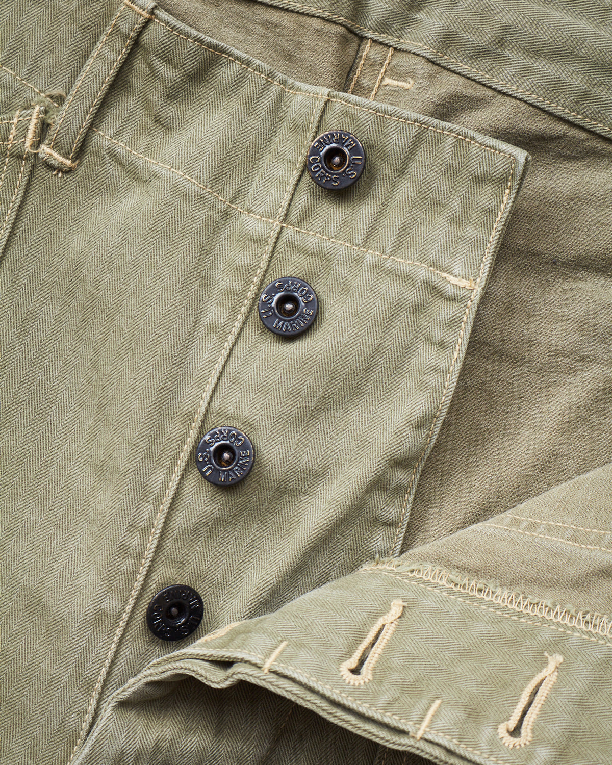 Second hand Buzz Rickson's HBT Twill USMC Pants Early Spec W32