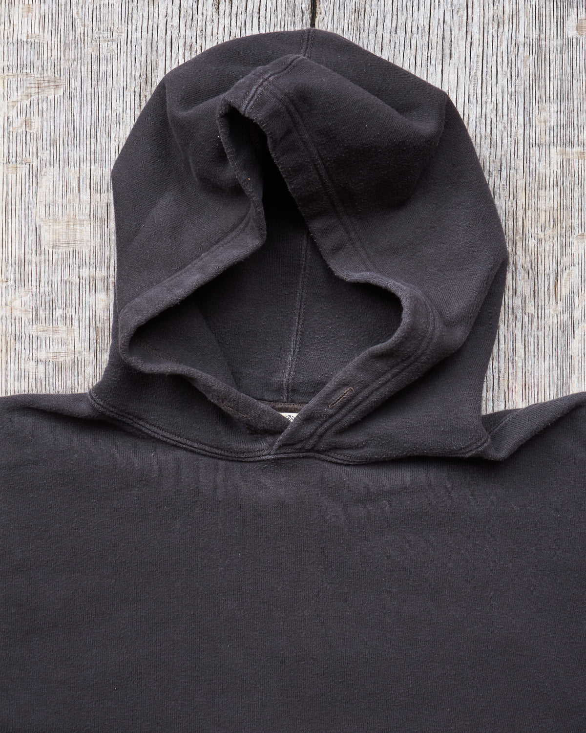Second Hand Buzz Rickson's Loopwheel Hoodie 4-Needle Black Size S