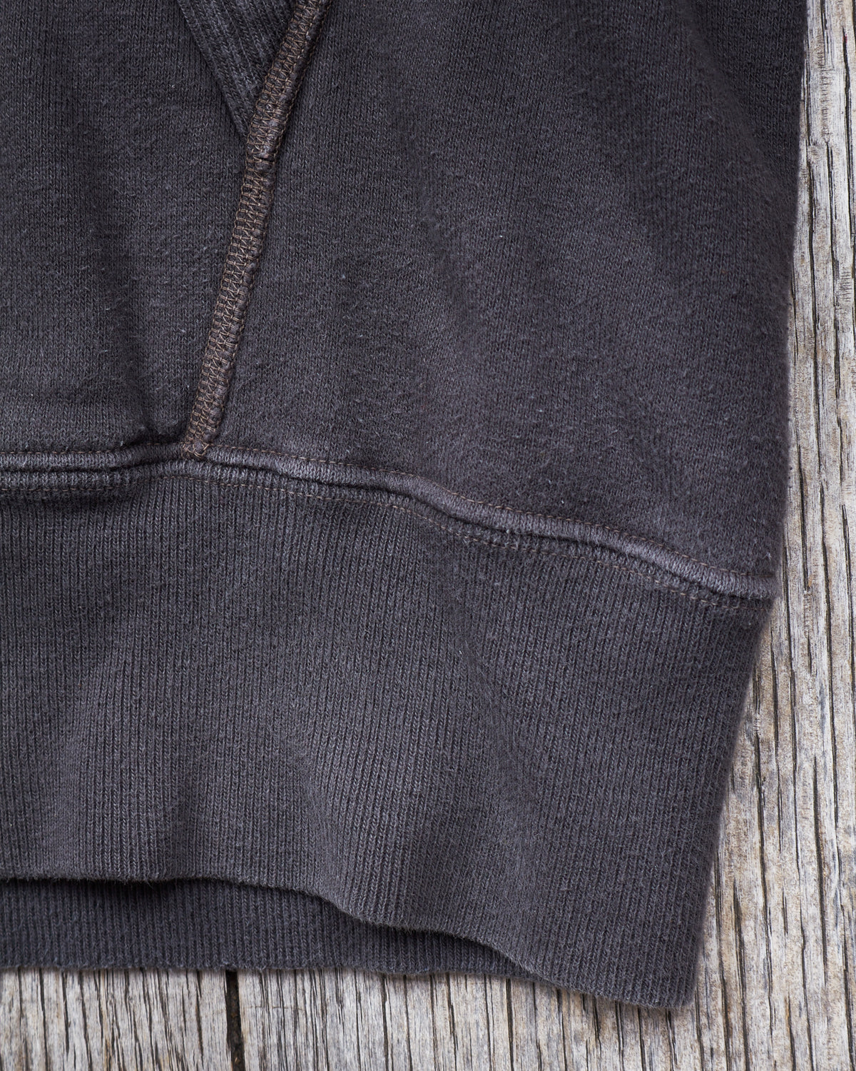 Second Hand Buzz Rickson's Loopwheel Hoodie 4-Needle Black Size S