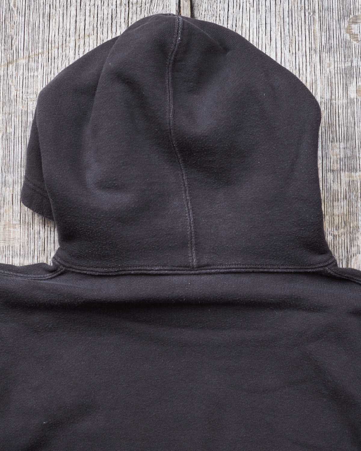 Second Hand Buzz Rickson's Loopwheel Hoodie 4-Needle Black Size S