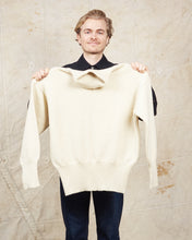 Second Hand North Sea Clothing The Submariner Roll Neck Wool Sweater Ecru Size 46