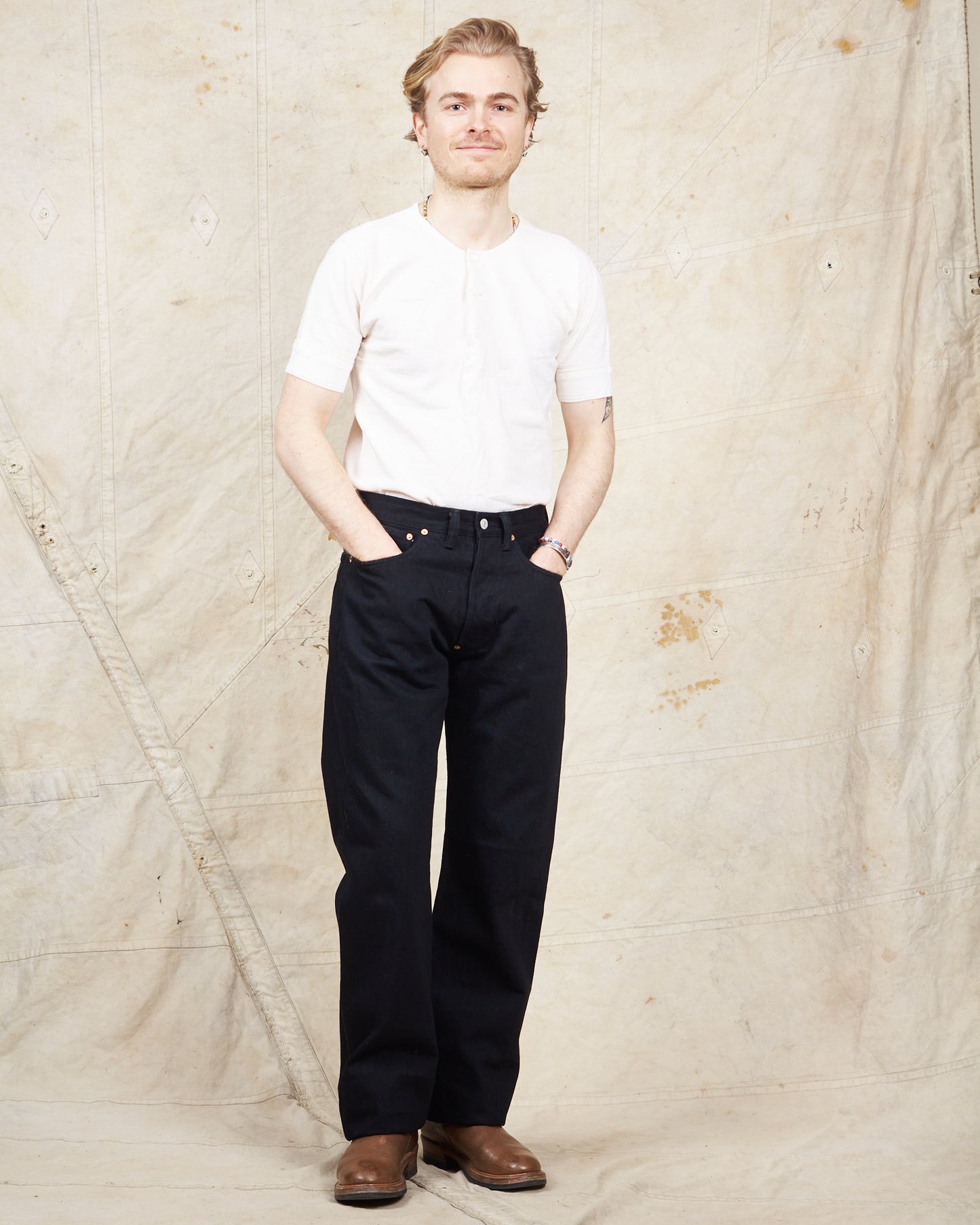 TCB Jeans 30's Black One Wash
