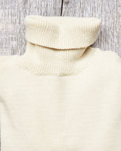 Second Hand North Sea Clothing The Submariner Roll Neck Wool Sweater Ecru Size 46
