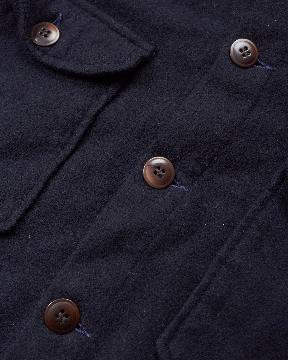 Second Hand Indigofera x Second Sunrise Ro Wool Shirt