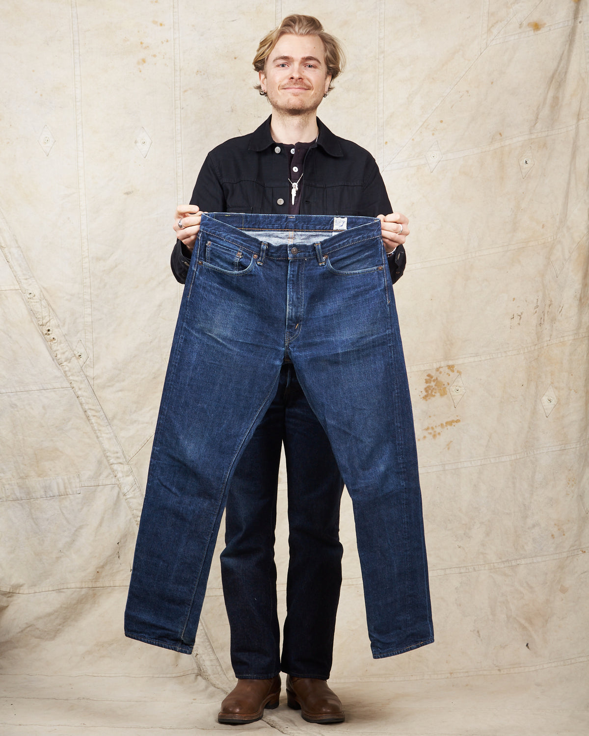 Second Hand OrSlow 107 Slim Fit Jeans EU M / JPN 3