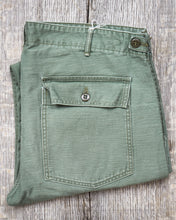 Second Hand OrSlow 5032 Slim Fit Fatigue Pants Green EU XL / JPN 5