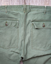 Second Hand OrSlow 5032 Slim Fit Fatigue Pants Green EU XL / JPN 5
