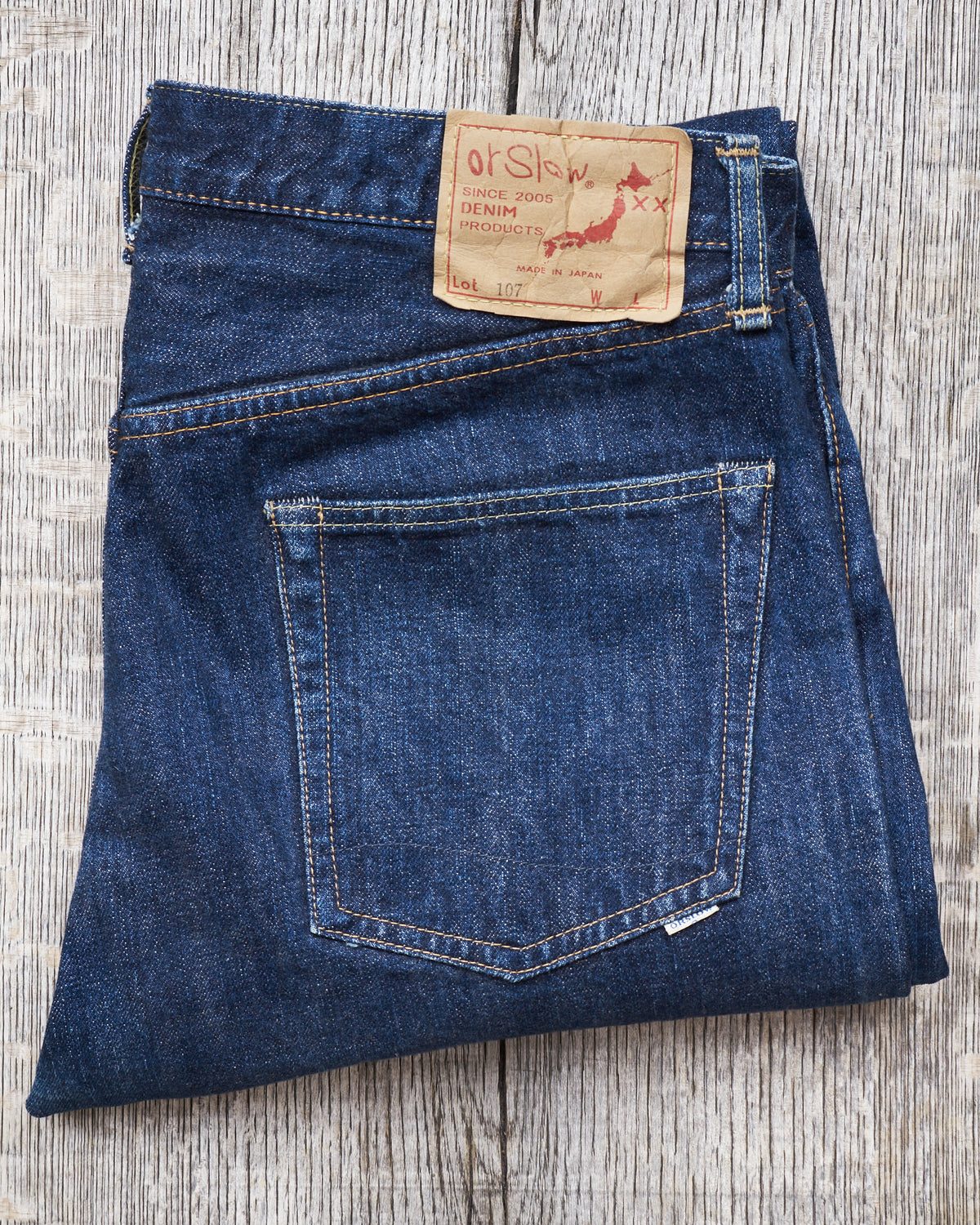 Second Hand OrSlow 107 Slim Fit Jeans EU M / JPN 3