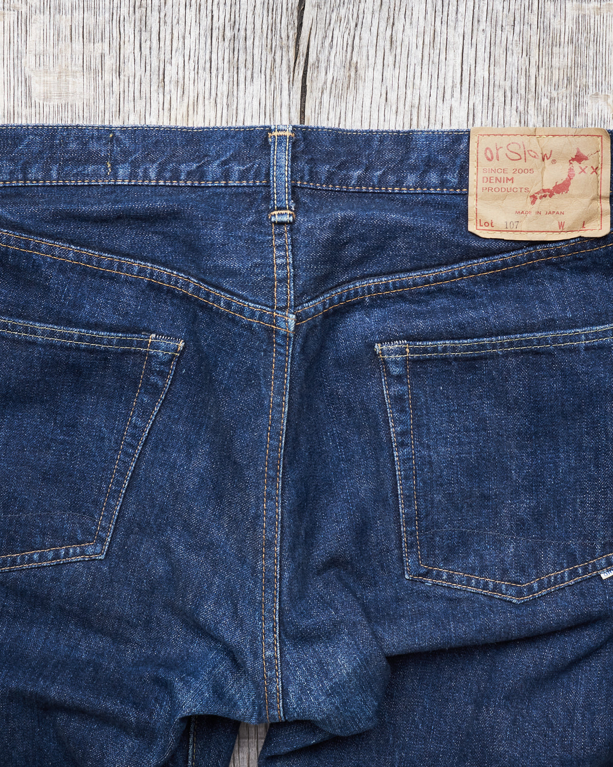 Second Hand OrSlow 107 Slim Fit Jeans EU M / JPN 3