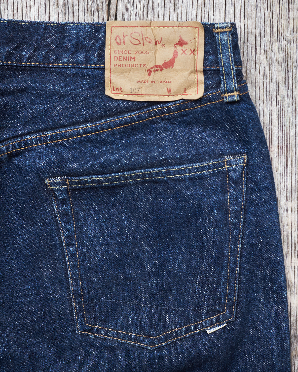 Second Hand OrSlow 107 Slim Fit Jeans EU M / JPN 3