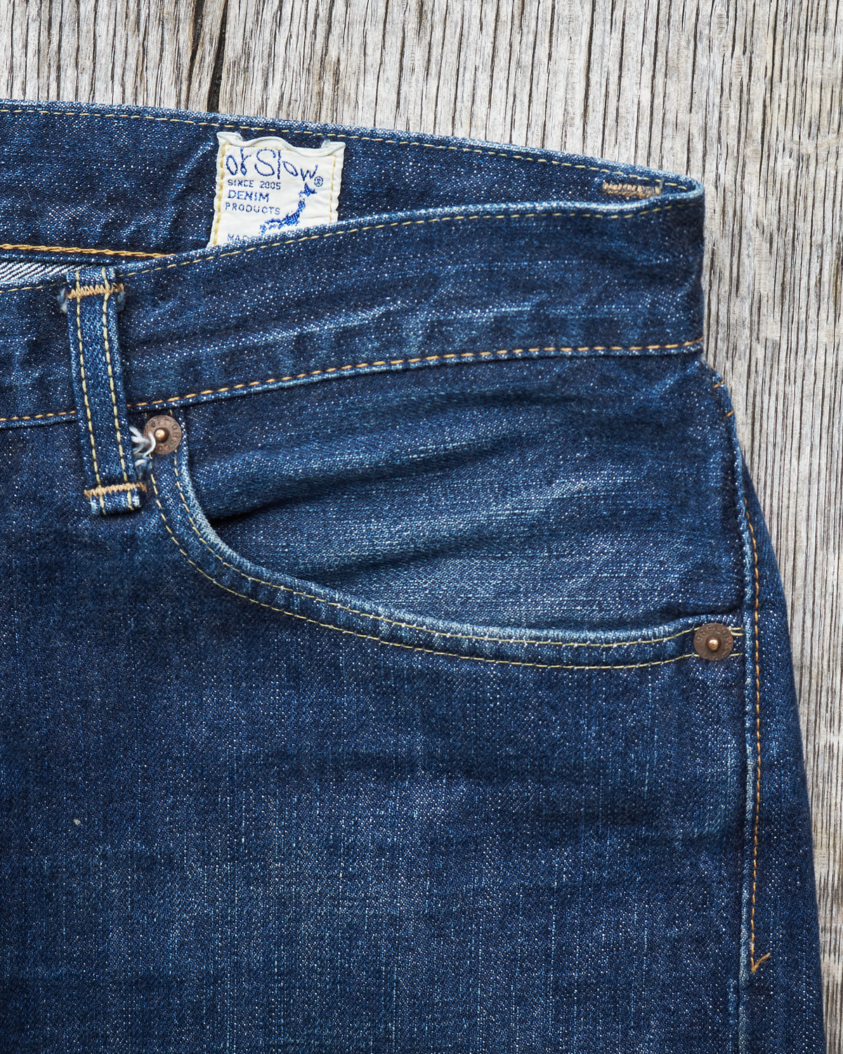 Second Hand OrSlow 107 Slim Fit Jeans EU M / JPN 3
