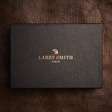 Larry Smith Bolo Tie Star Coin Concha Brown OT-0125