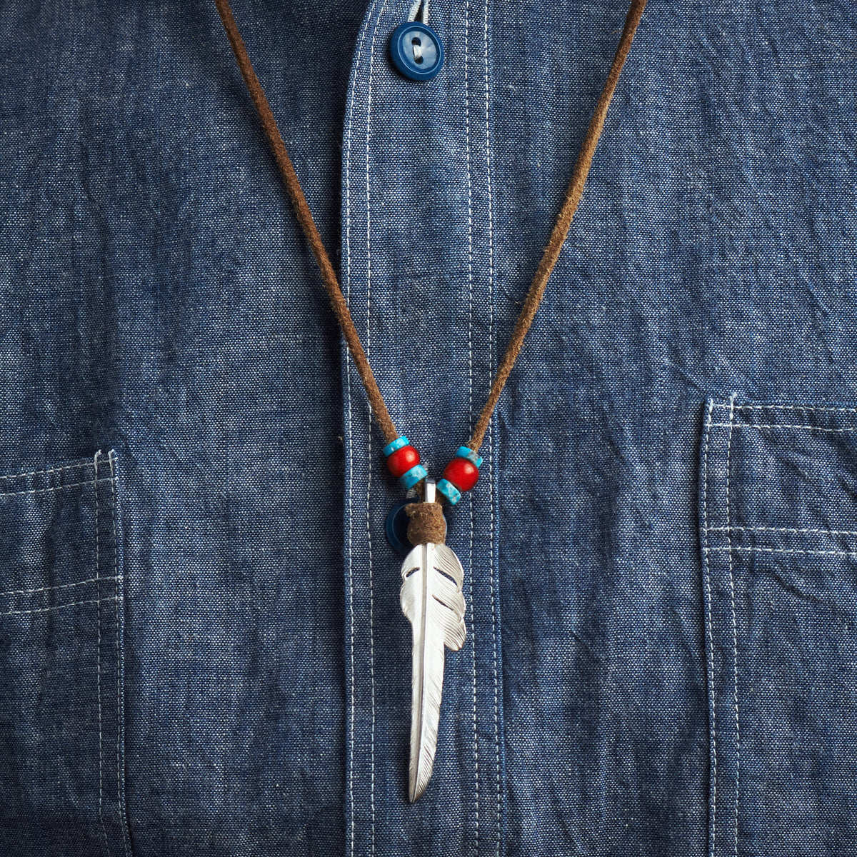 Larry Smith Kazekiri Feather Top (L) EFNL-0030-L
