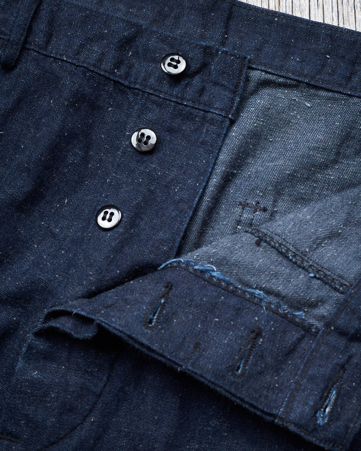Second Hand TCB Jeans Seamens Trousers W34