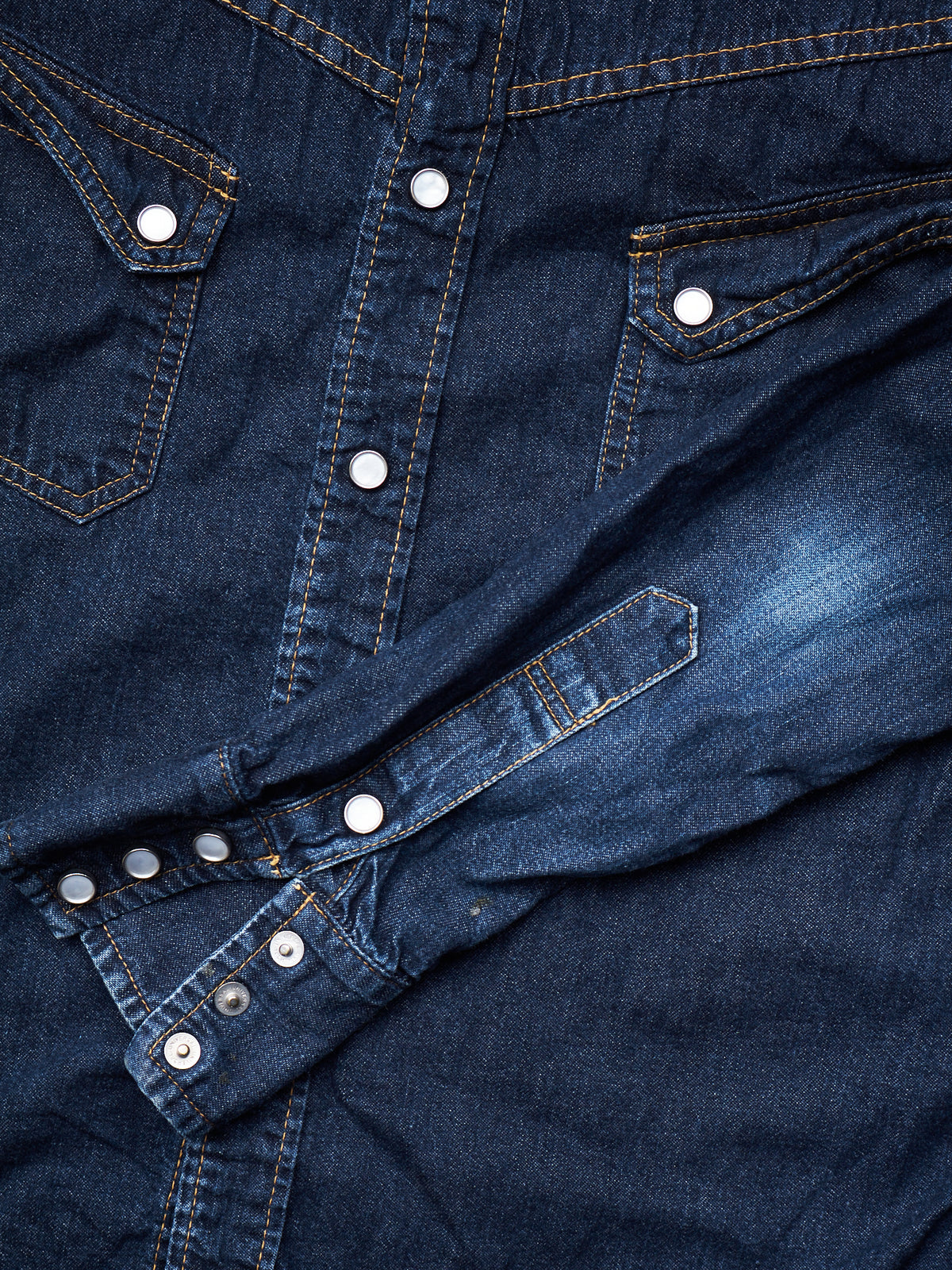 Second hand TCB Jeans Ranchman Denim Shirt Size 40