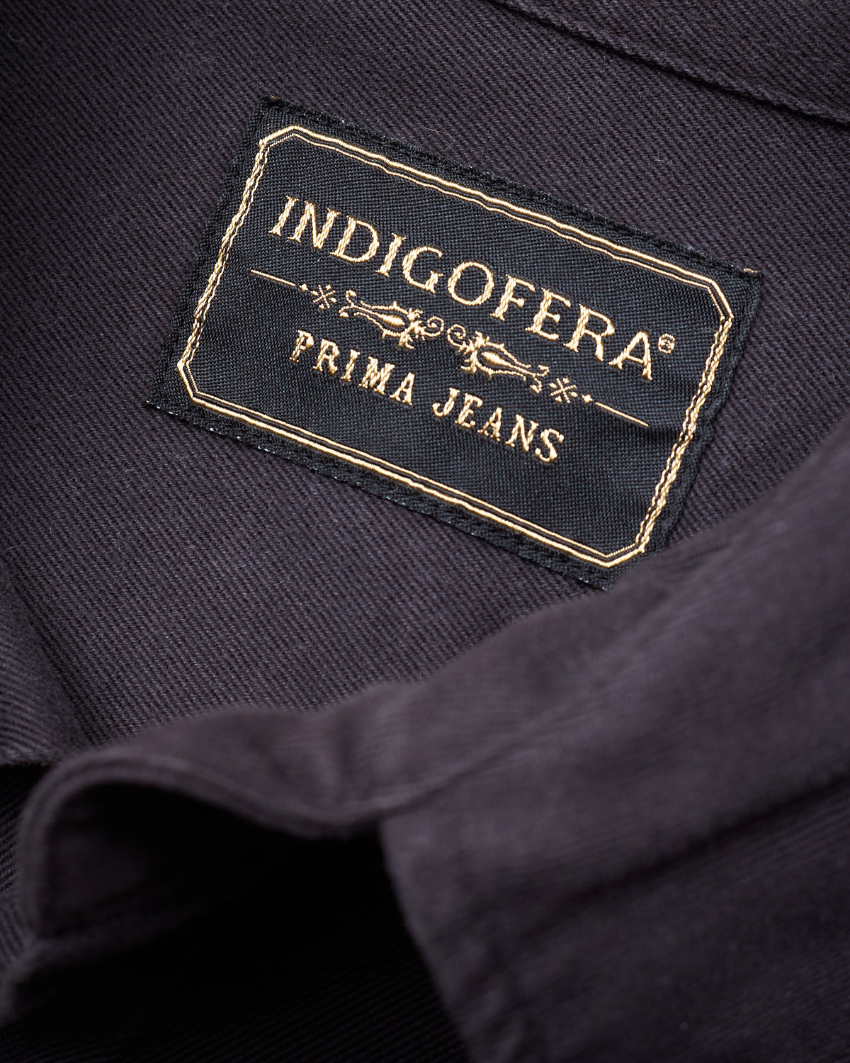 Second Hand Indigofera Alamo Shirt Marshall Black Size XL