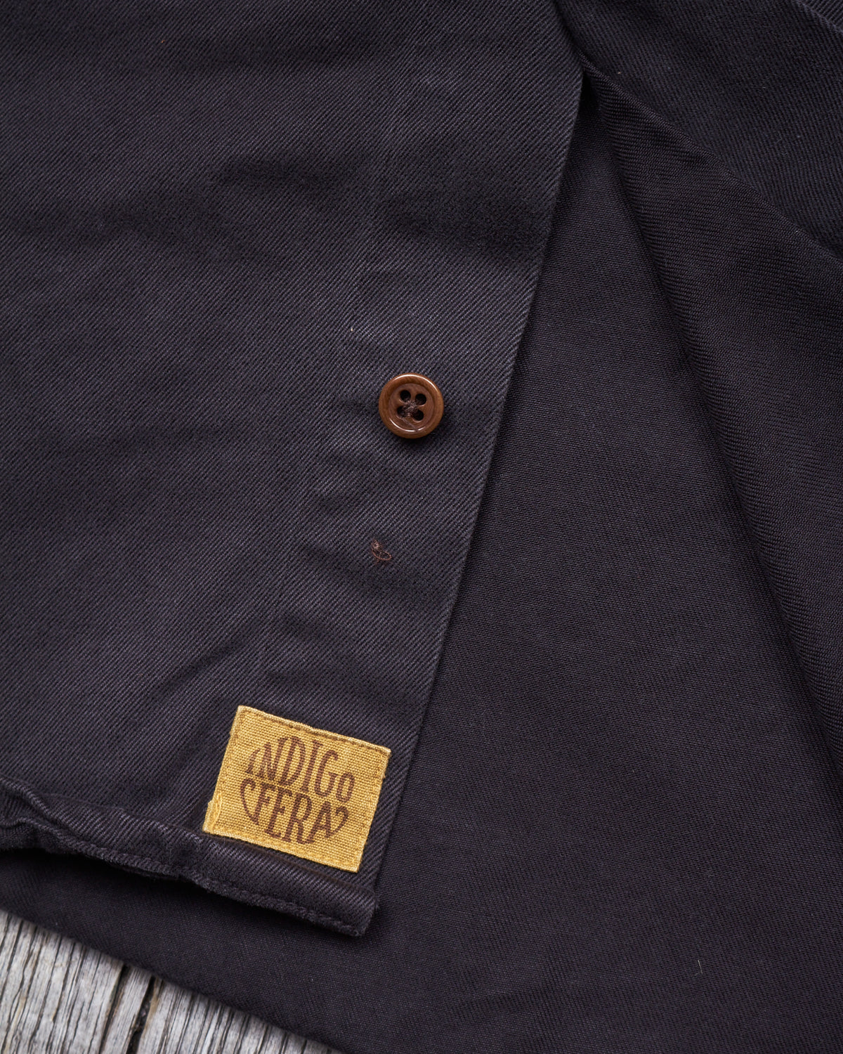 Second Hand Indigofera Alamo Shirt Marshall Black Size XL