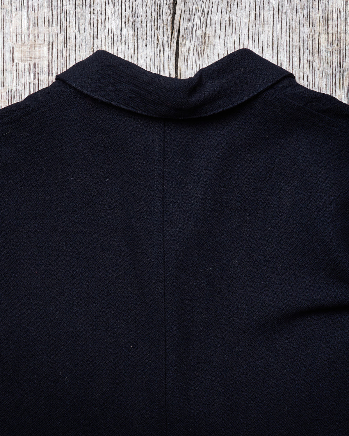 Second Hand Real McCoy's Double Diamond Herringbone Navy Suit 42