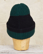 Indigofera Boone Knit Wool Cap Green / Black