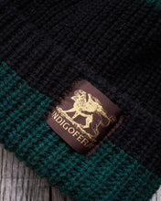 Indigofera Boone Knit Wool Cap Green / Black