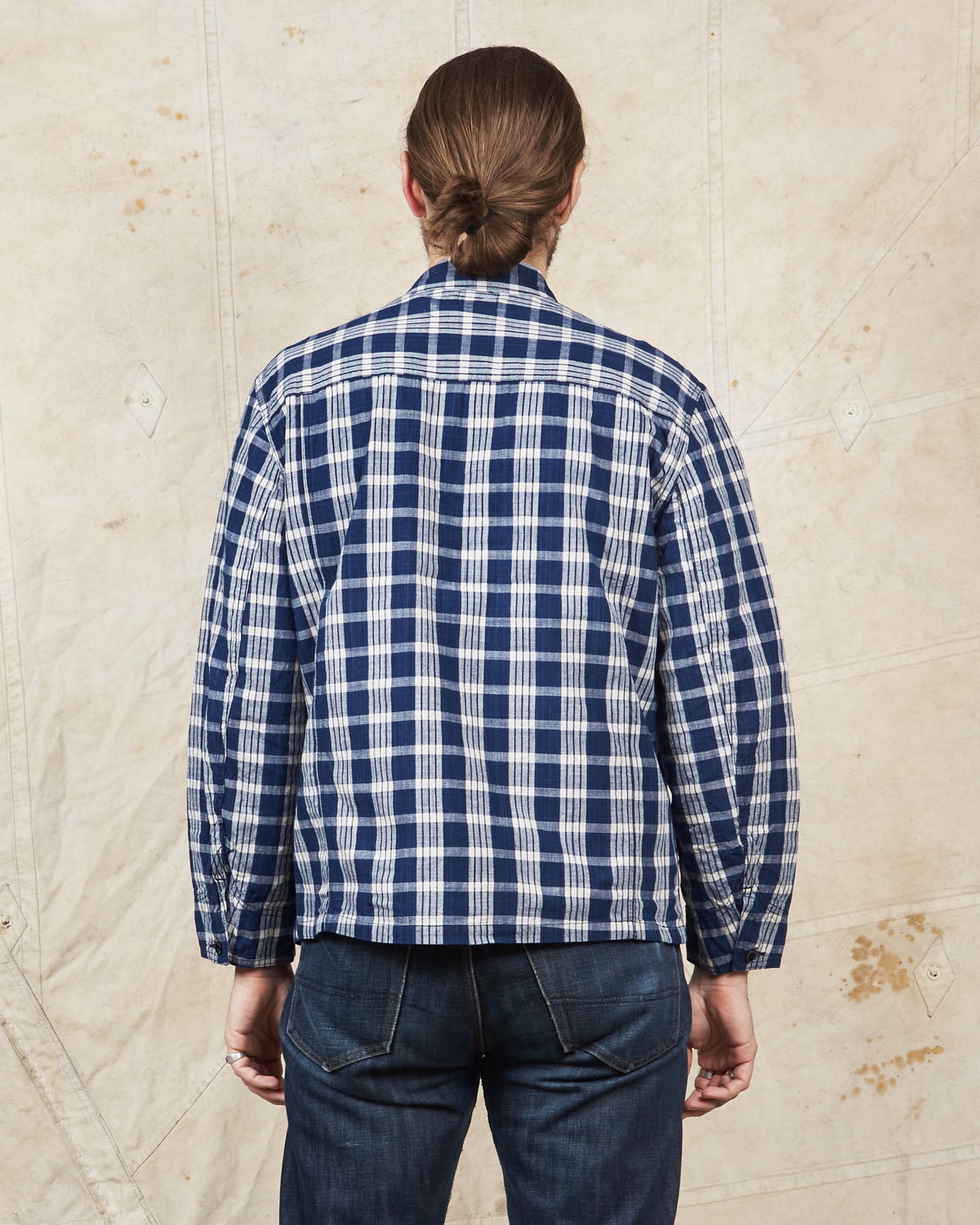 Sun Surf Sailor Moku Products Palaka Check Work Jacket SS15279