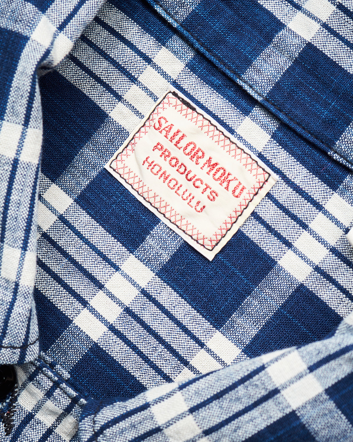 Sun Surf Sailor Moku Products Palaka Check Work Jacket SS15279