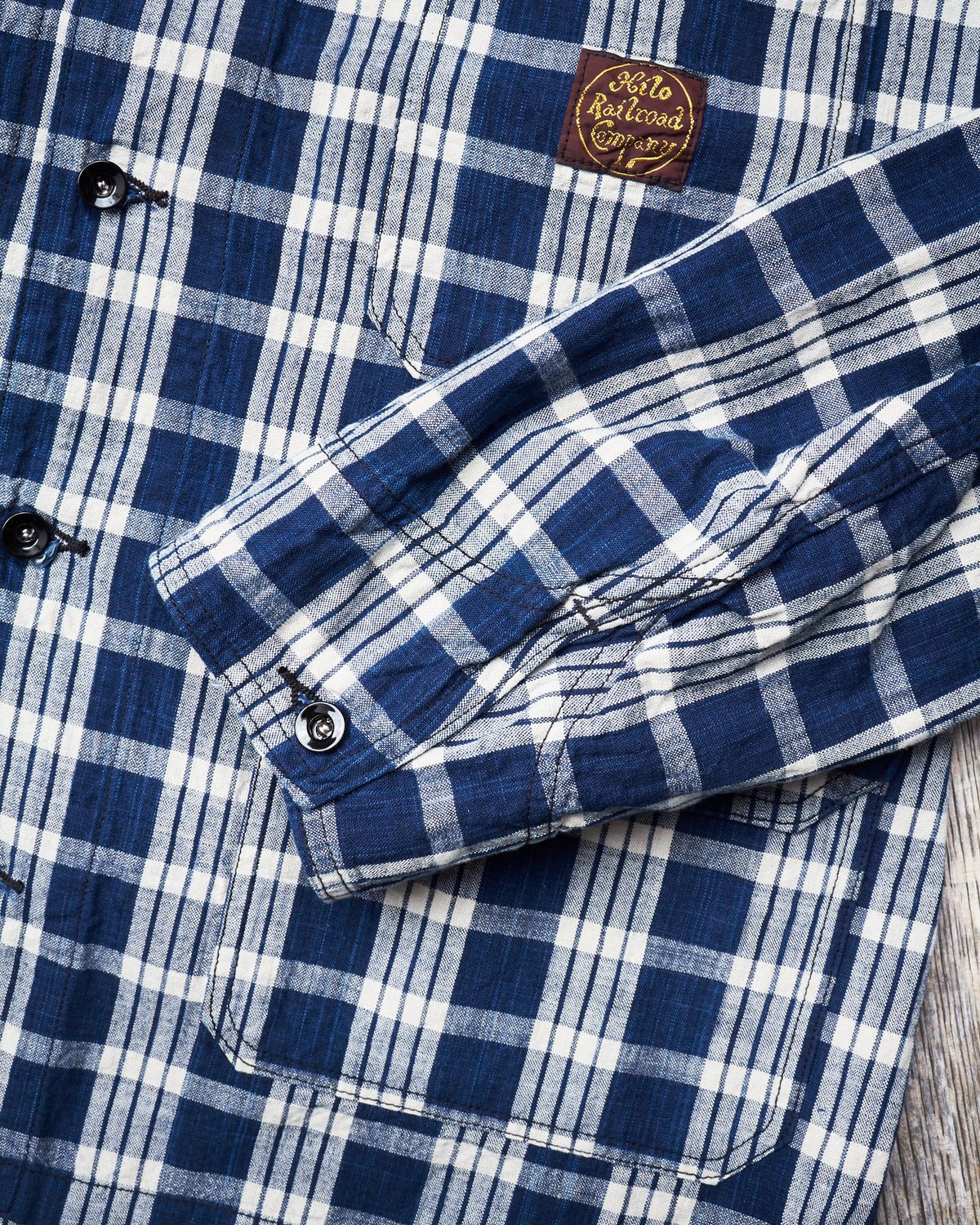 Sun Surf Sailor Moku Products Palaka Check Work Jacket SS15279