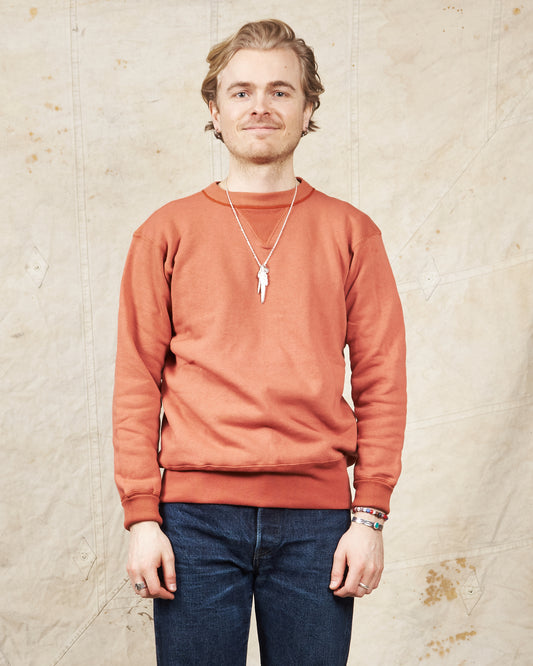 Warehouse & Co Lot. 403 Loop-Wheel Sweatshirt Salmon