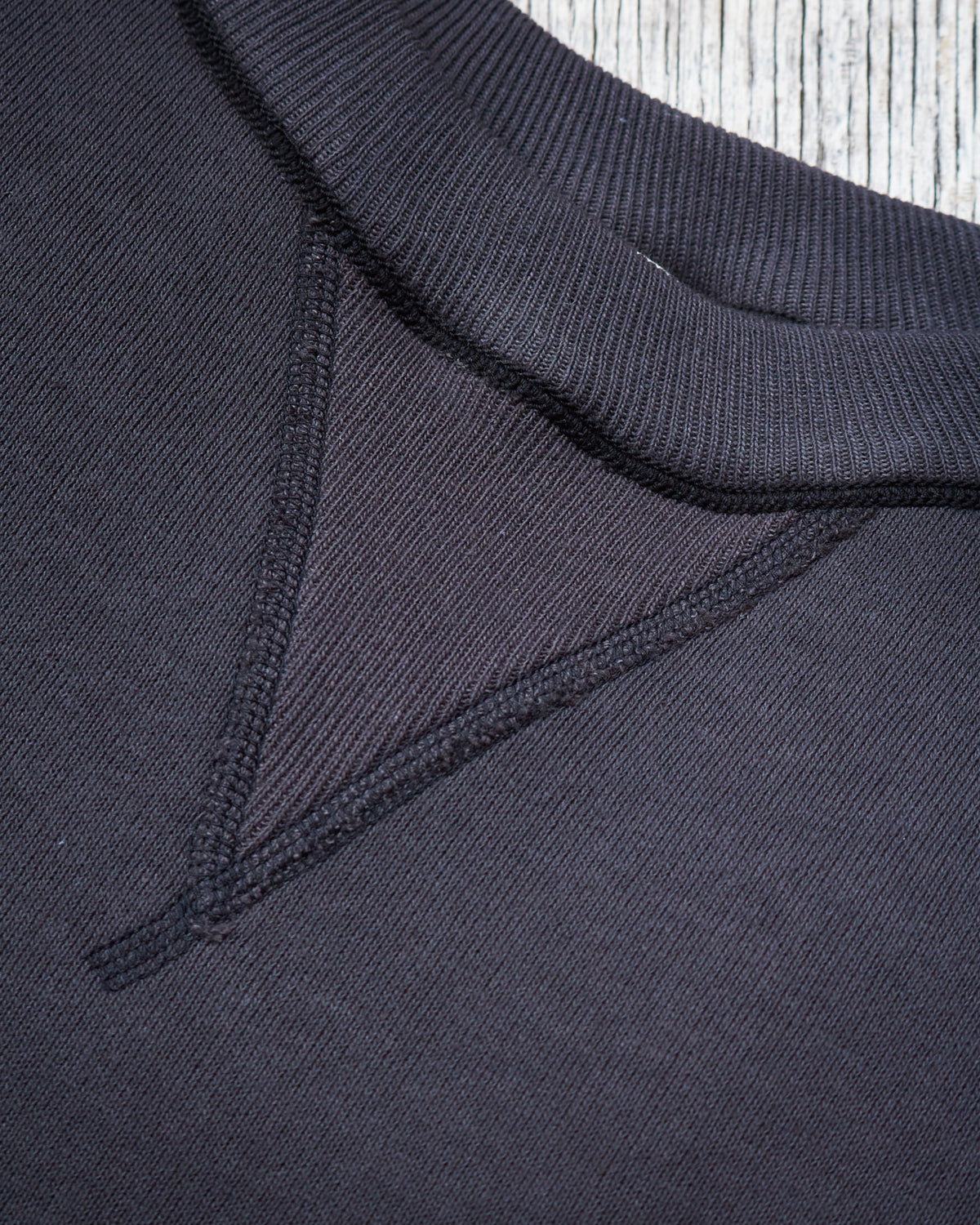 Warehouse & Co Lot. 401 Loop-Wheel Sweatshirt Heather Sumikuro (Black)