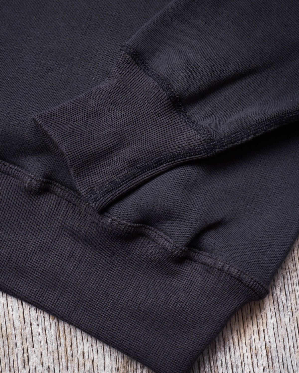 Warehouse & Co Lot. 401 Loop-Wheel Sweatshirt Heather Sumikuro (Black)