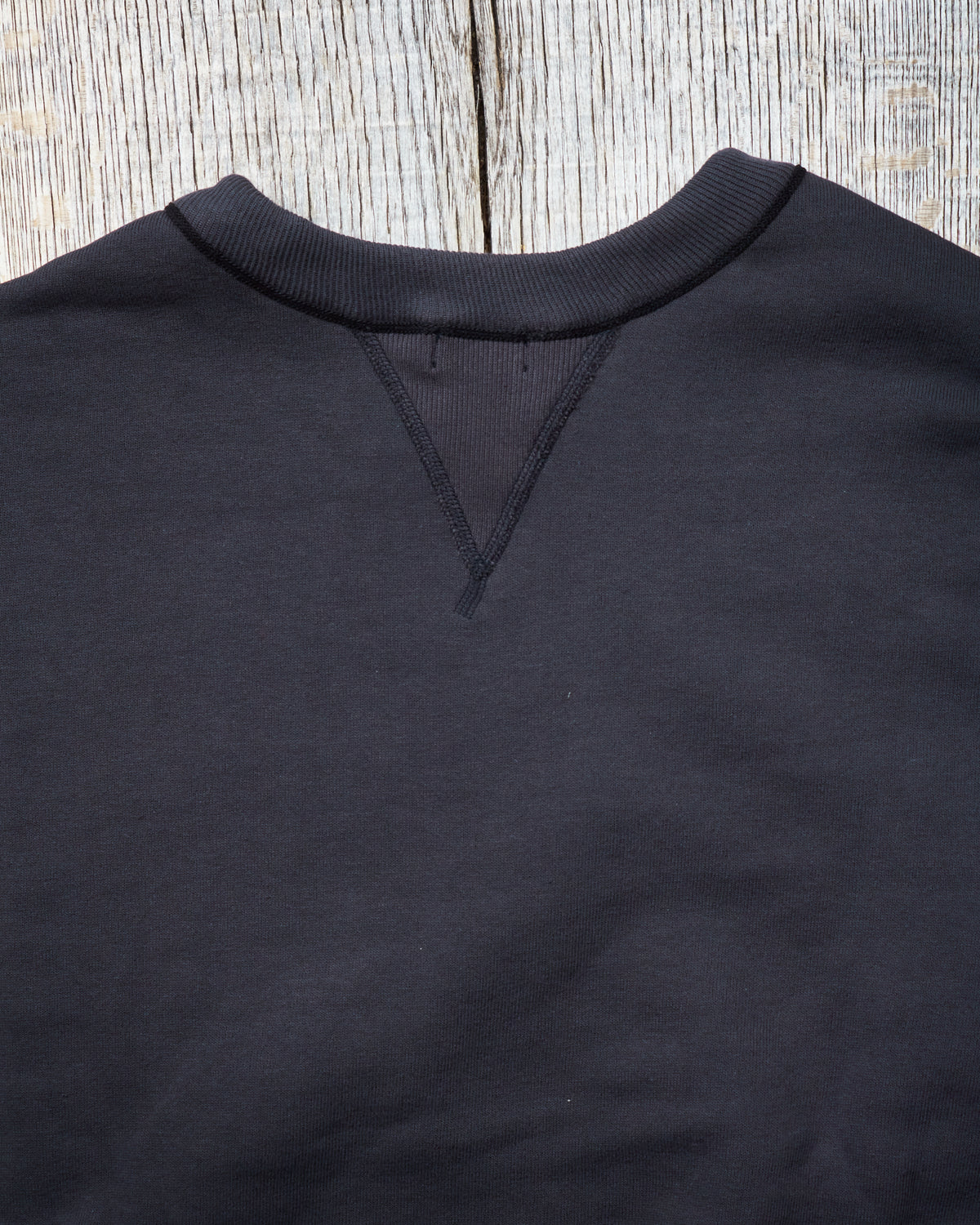 Warehouse & Co Lot. 401 Loop-Wheel Sweatshirt Heather Sumikuro (Black)