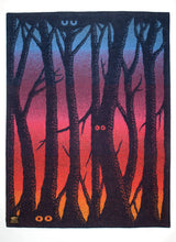Indigofera x Second Sunrise Trees Blanket